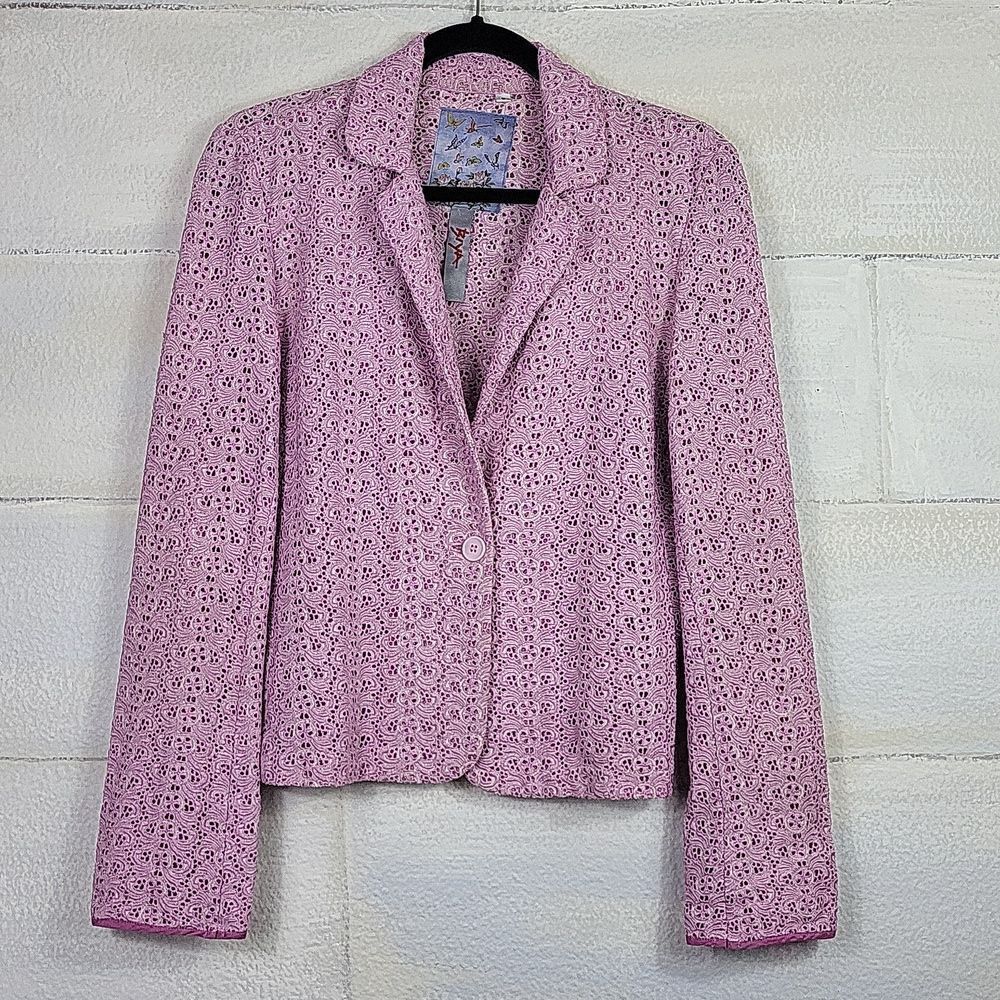 Pink Lace Women's Blazer